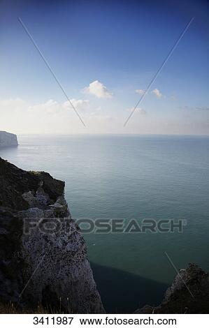 Rocky coast of Yport, Alabaster coast, Normandie, France, Europe View Large Photo Image Stock Photo - Rocky coast of Yport, Alabaster coast, Normandie, France, Europe . Fotosearch