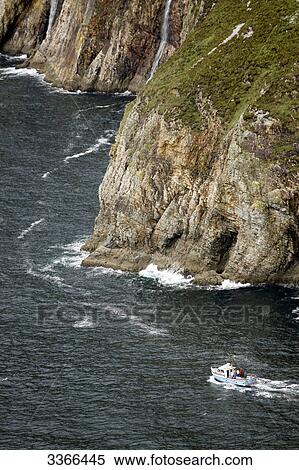 Slieve League, County Donegal, Ireland, elevated view View Large Photo Image Stock Photography - Slieve League, County Donegal, Ireland, elevated view . Fotosearch