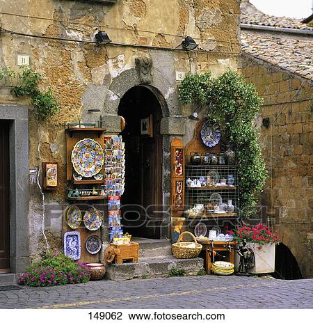 Souvenir shop, Italy View Large Photo Image Stock Image - Souvenir shop, Italy . Fotosearch