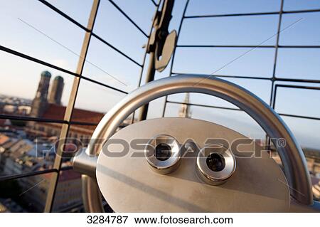 Telescope, Alter Peter, Munich, Bavaria, Germany View Large Photo Image Stock Photo - Telescope, Alter Peter, Munich, Bavaria, Germany . Fotosearch
