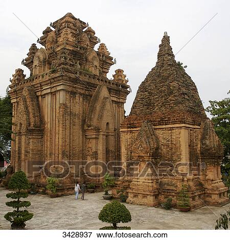 Stock Photo - Towers of Po Nagar, Nha Trang, Vietnam . Fotosearch