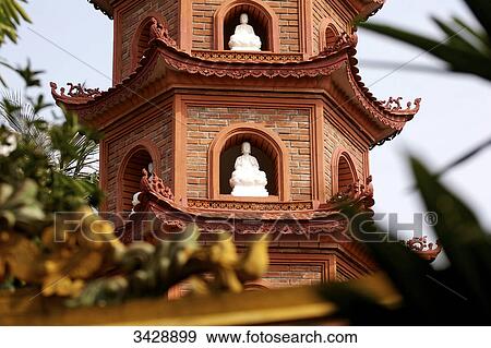 Tran Quoc Pagoda, Hanoi, Vietnam, low angle view View Large Photo Image Stock Photo - Tran Quoc Pagoda, Hanoi, Vietnam, low angle view . Fotosearch