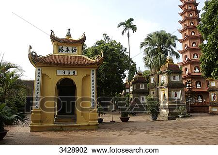 Tran Quoc Temple, Hanoi, Vietnam View Large Photo Image Stock Image - Tran Quoc Temple, Hanoi, Vietnam . Fotosearch