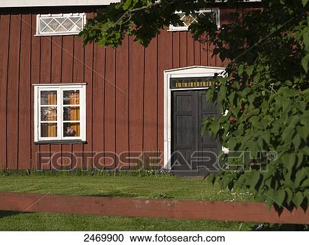 Tree in front of torp, Hoeghult, Sweden View Large Photo Image Stock Image - Tree in front of torp, Hoeghult, Sweden . Fotosearch