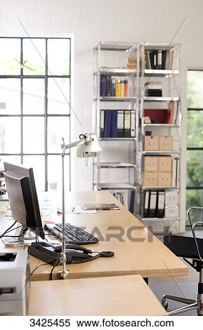Stock Photography - Working place in an office . Fotosearch