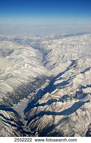 Aerial view of mountains View Large Photo Image Stock Image - Aerial view of mountains . Fotosearch