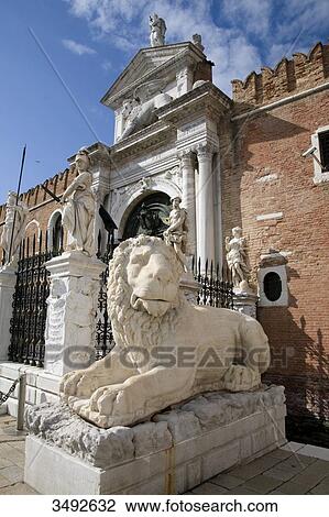 Stock Image - Arsenal, Venice, Italy, Europe . Fotosearch
