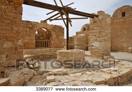 Castle Qusair Amra, Jordan, Asia View Large Photo Image Stock Photo - Castle Qusair Amra, Jordan, Asia . Fotosearch