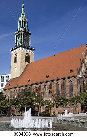 Church of Our Lady, Berlin, Germany View Large Photo Image Stock Photo - Church of Our Lady, Berlin, Germany . Fotosearch