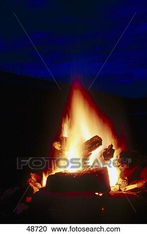 Close-up of campfire View Large Photo Image Stock Image - Close-up of campfire . Fotosearch