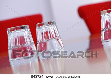 Close-up of empty glasses View Large Photo Image Picture - Close-up of empty glasses . Fotosearch