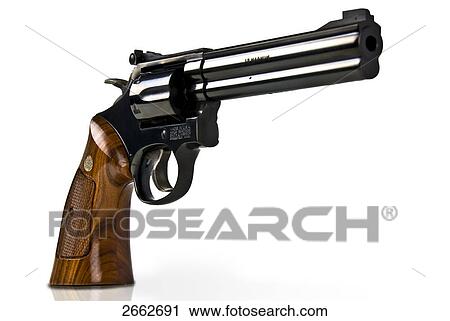 Stock Image - Close-up of revolver . Fotosearch