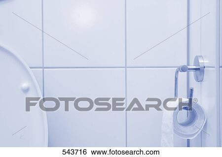 Close-up of roll of toilet paper View Large Photo Image Stock Photograph - Close-up of roll of toilet paper . Fotosearch