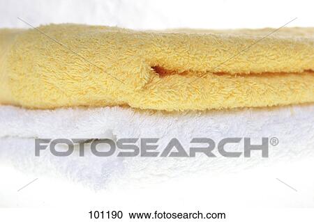Close-up of two towels View Large Photo Image Stock Image - Close-up of two towels . Fotosearch