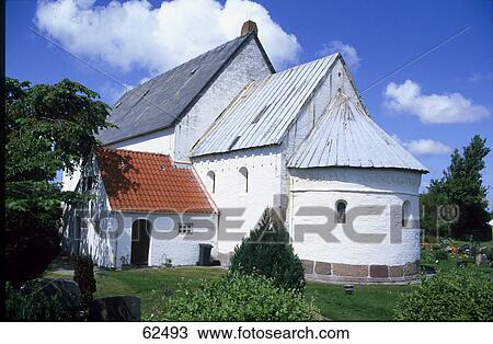 Facade of church, St. Martin's Church, Sylt, Schleswig-Holstein, Germany, Europe View Large Photo Image Stock Image - Facade of church, St. Martin's Church, Sylt, Schleswig-Holstein, Germany, Europe . Fotosearch