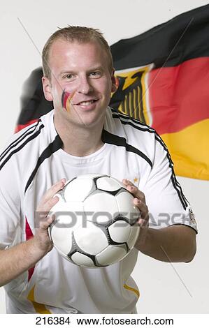 Picture - Football fan . Fotosearch