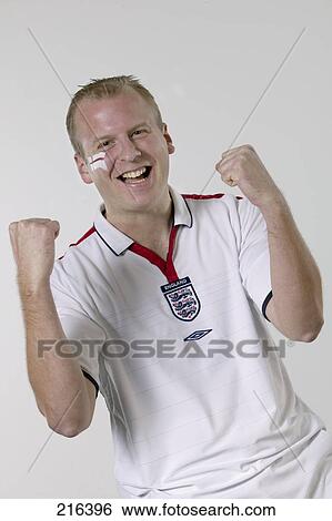 Football fan View Large Photo Image Stock Photograph - Football fan . Fotosearch