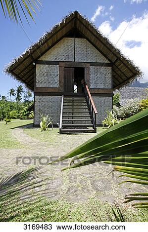Hut, Atuona, Hiva Oa, French Polynesia View Large Photo Image Stock Image - Hut, Atuona, Hiva Oa, French Polynesia . Fotosearch