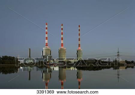 Stock Photo - Irsching Power Station, Upper Bavaria, Germany . Fotosearch