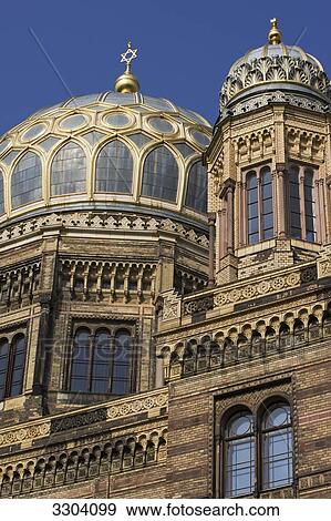 New Synagogue, Berlin, Germany View Large Photo Image Stock Photo - New Synagogue, Berlin, Germany . Fotosearch