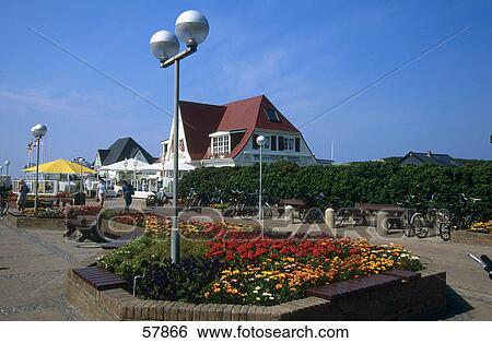 Stock Photograph - People in front of a building . Fotosearch
