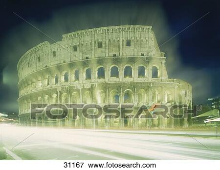 Ruins of amphitheater, Coliseum, Rome, Italy View Large Photo Image Stock Photo - Ruins of amphitheater, Coliseum, Rome, Italy . Fotosearch