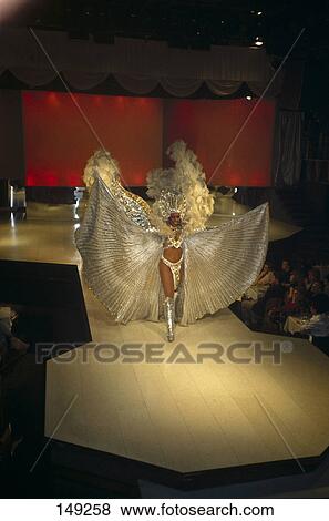 Stock Photo - Samba dancer performing on stage, Sam Rio Carnival, Rio De Janeiro, Brazil . Fotosearch