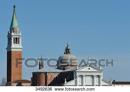 Stock Photograph - San Giorgio maggiore, Venice, Italy, Europe . Fotosearch