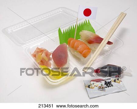 sushi, full shot View Large Photo Image Stock Image - sushi, full shot . Fotosearch