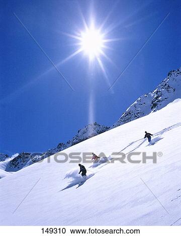 Tourists skiing, Sankt Anton Am Arlberg, Tyrol, Austria View Large Photo Image Stock Image - Tourists skiing, Sankt Anton Am Arlberg, Tyrol, Austria . Fotosearch