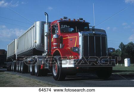 Truck on road, USA View Large Photo Image Picture - Truck on road, USA . Fotosearch