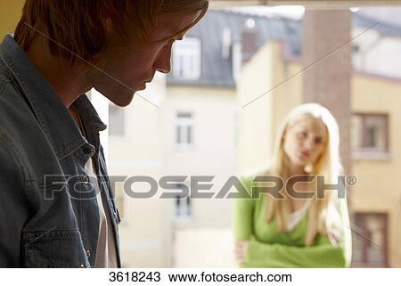 Young couple arguing View Large Photo Image Stock Image - Young couple arguing . Fotosearch