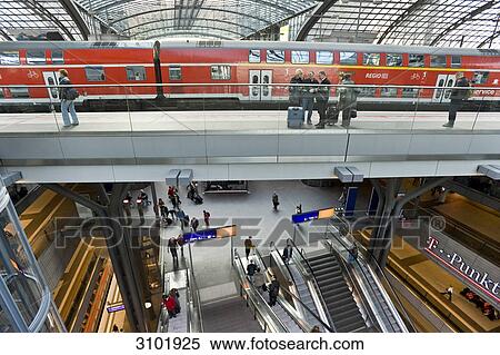 Berlin Central Station, Germany, Europe View Large Photo Image Stock Photography - Berlin Central Station, Germany, Europe . Fotosearch