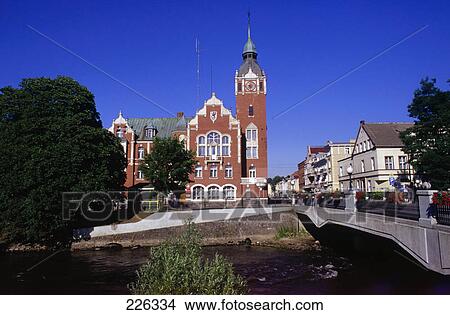 Church in town, Slupsk, Poland View Large Photo Image Picture - Church in town, Slupsk, Poland . Fotosearch