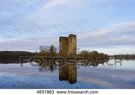 Clogh Oughter Castle, County Cavan, Irland, Europe View Large Photo Image Stock Image - Clogh Oughter Castle, County Cavan, Irland, Europe . Fotosearch