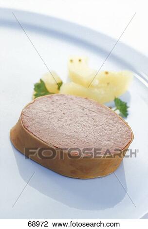 Close-up of a slice of liverwurst View Large Photo Image Stock Image - Close-up of a slice of liverwurst . Fotosearch