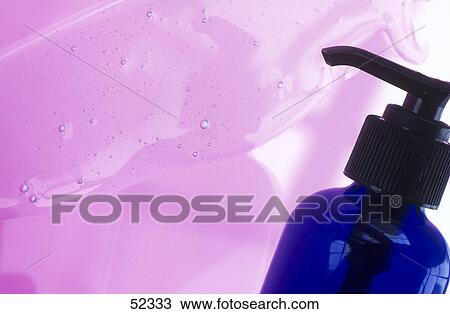 Close-up of bottle of shower gel View Large Photo Image Stock Image - Close-up of bottle of shower gel . Fotosearch