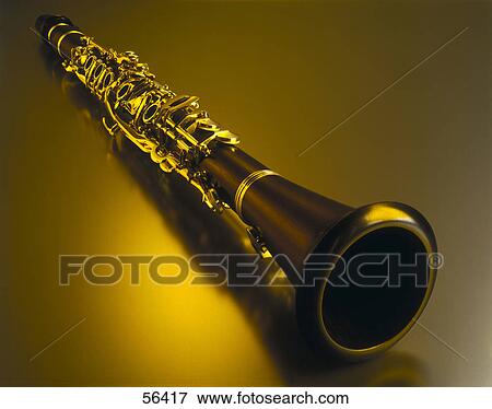 Stock Photo - Close-up of clarinet . Fotosearch