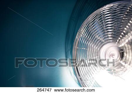 Stock Photo - Close-up of electric fan . Fotosearch