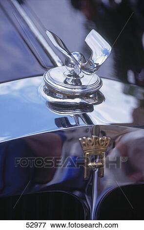 Close-up of emblem of car View Large Photo Image Stock Photo - Close-up of emblem of car . Fotosearch