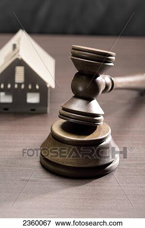 Close-up of gavel View Large Photo Image Stock Photo - Close-up of gavel . Fotosearch