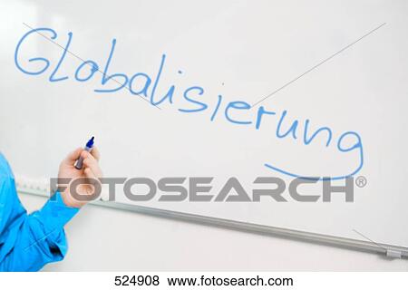Close-up of man's hand pointing towards whiteboard View Large Photo Image Stock Photo - Close-up of man's hand pointing towards whiteboard . Fotosearch
