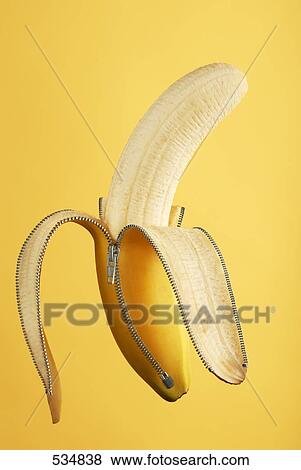 Close-up of peeled banana View Large Photo Image Stock Photo - Close-up of peeled banana . Fotosearch