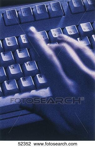 Close-up of person's hand using computer keyboard View Large Photo Image Stock Image - Close-up of person's hand using computer keyboard . Fotosearch