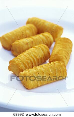 Close-up of potato croquettes on plate View Large Photo Image Stock Image - Close-up of potato croquettes on plate . Fotosearch