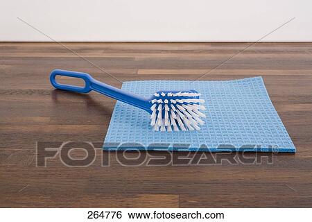 Close-up of toilet brush and sponge View Large Photo Image Stock Photograph - Close-up of toilet brush and sponge . Fotosearch