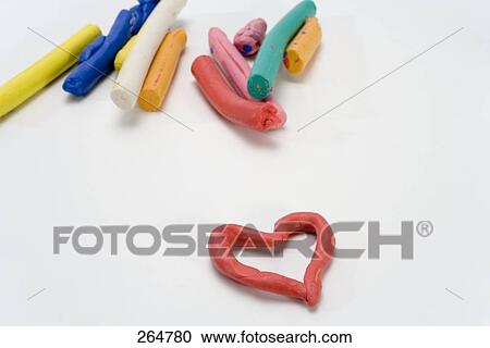 Close-up of toy in shape of heart View Large Photo Image Stock Image - Close-up of toy in shape of heart . Fotosearch