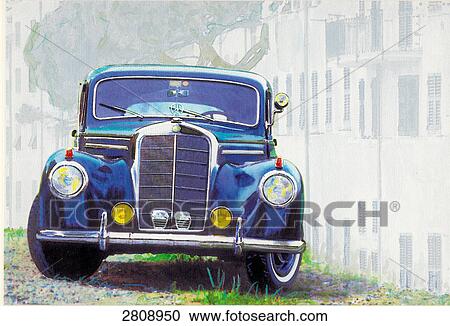 Close-up of vintage car View Large Photo Image Stock Image - Close-up of vintage car . Fotosearch