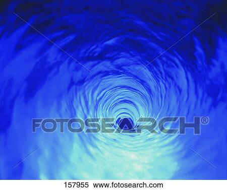 Stock Photography - Close-up of whirlpool in motion . Fotosearch