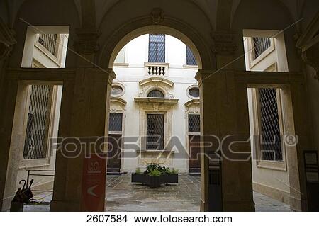 Courtyard of palace, Palazzo Del Monte Di Pieta, Vicenza, Veneto, Italy View Large Photo Image Picture - Courtyard of palace, Palazzo Del Monte Di Pieta, Vicenza, Veneto, Italy . Fotosearch